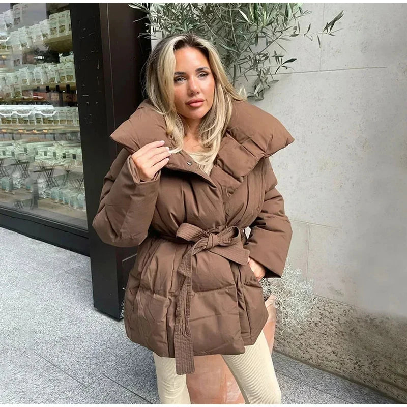 The Tie-Up Cotton Coat