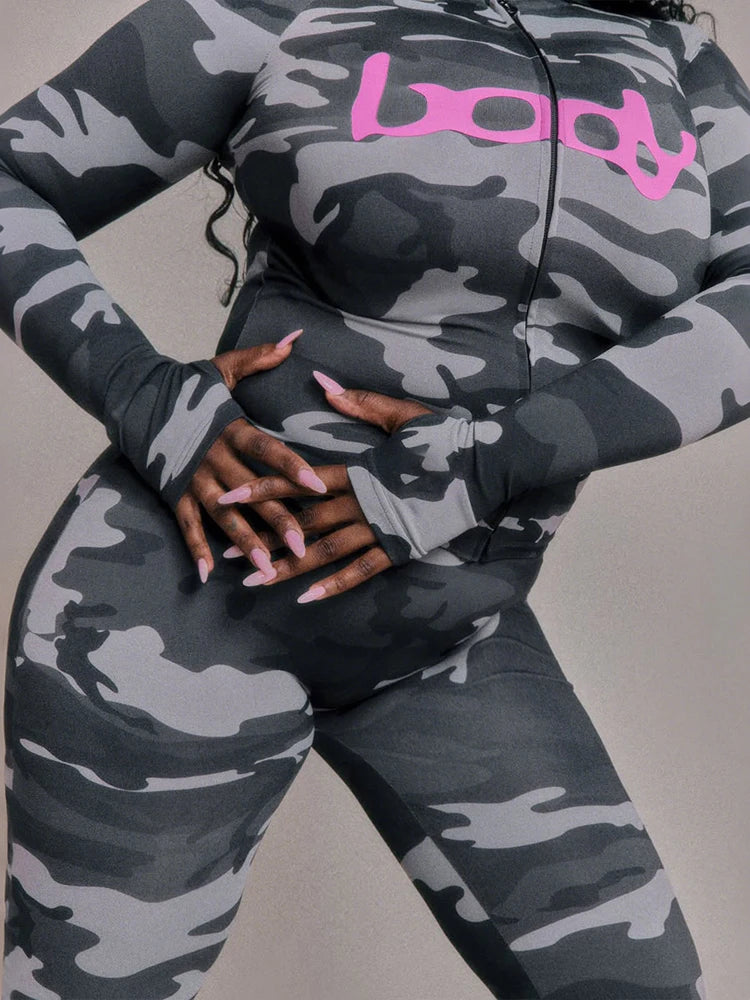 The Zip Hoodie Legging Set