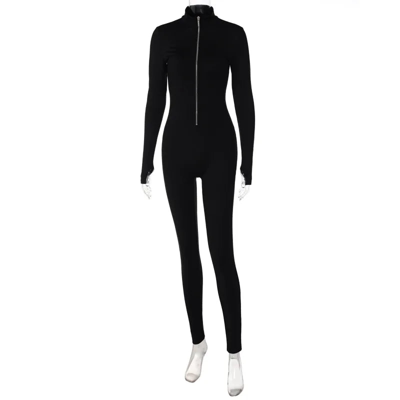 The Sporty Zip Workout Romper