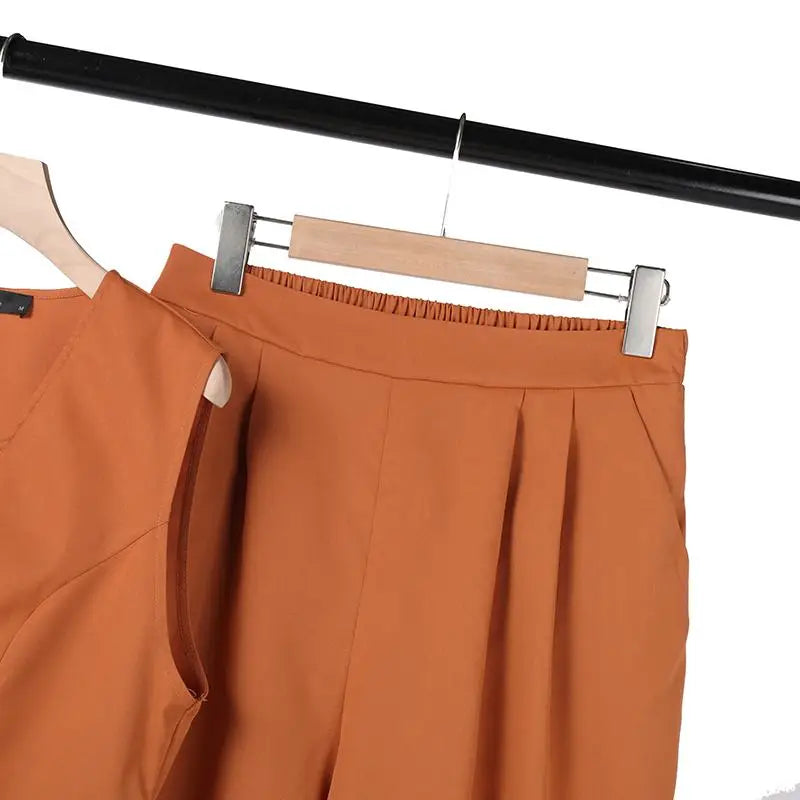 The Wide Leg Vest Co-Ord