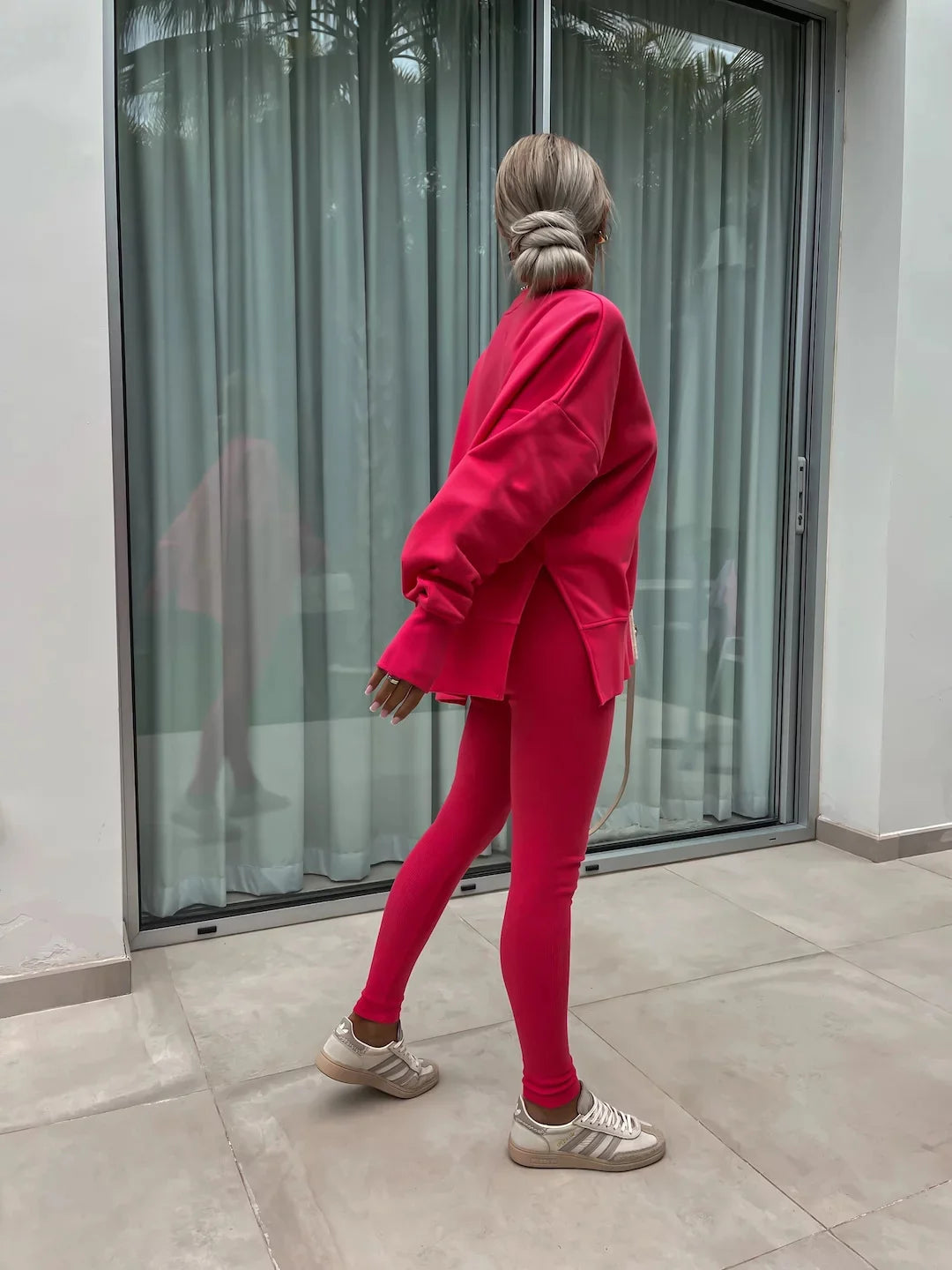 The Oversized Knit Trouser Set