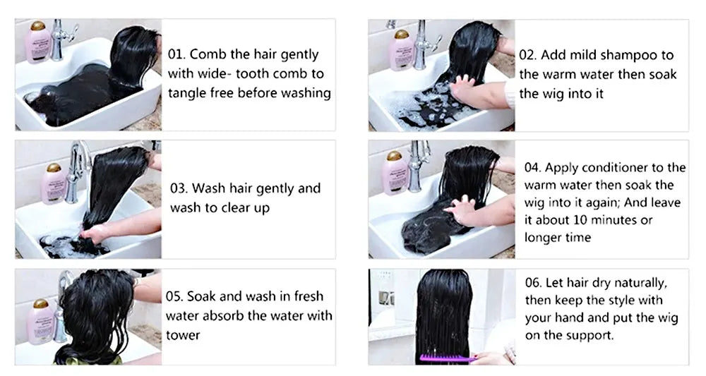 The 200 Density Brazilian Bone Straight Wig