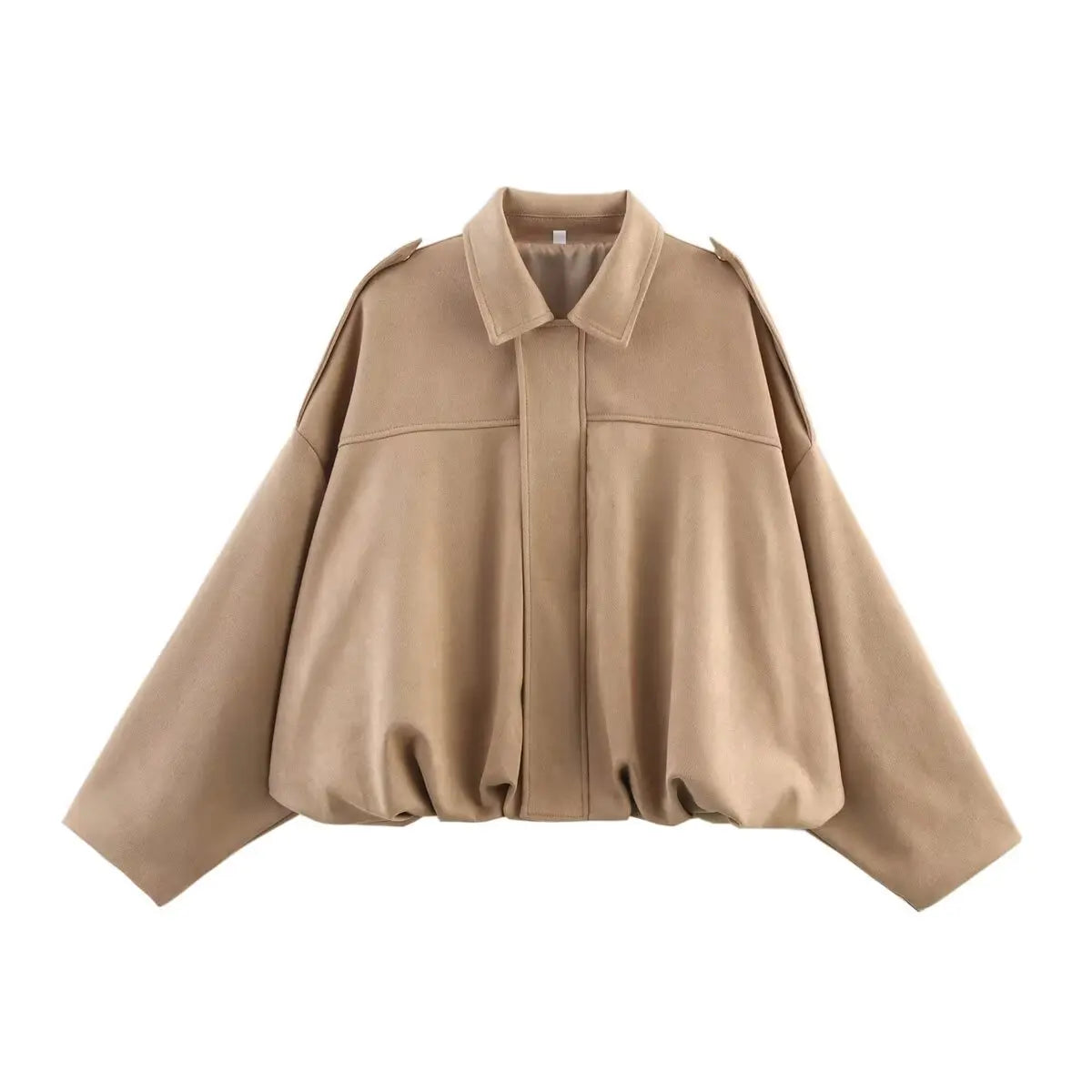 The Suede Lapel Bomber
