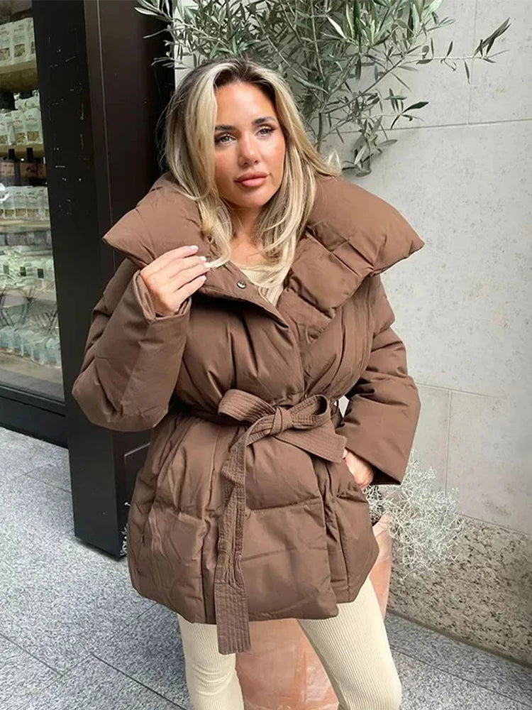 The Tie-Up Cotton Coat