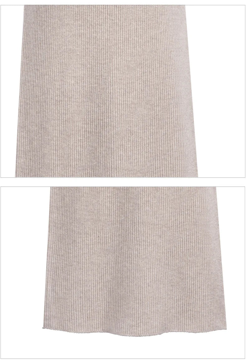 The Woolen Split Hip Midi