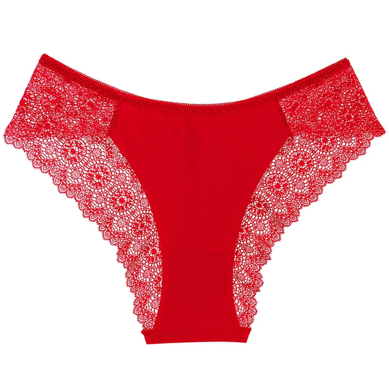 The 6-Pack Lace Hollow-Out Brief Set