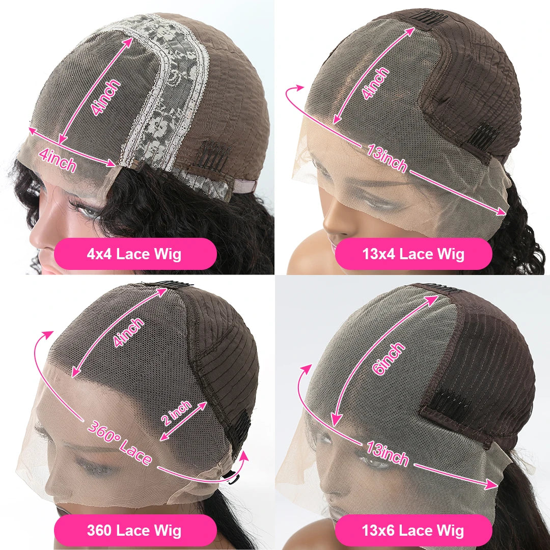 The Body Wave Transparent Lace Front Wig