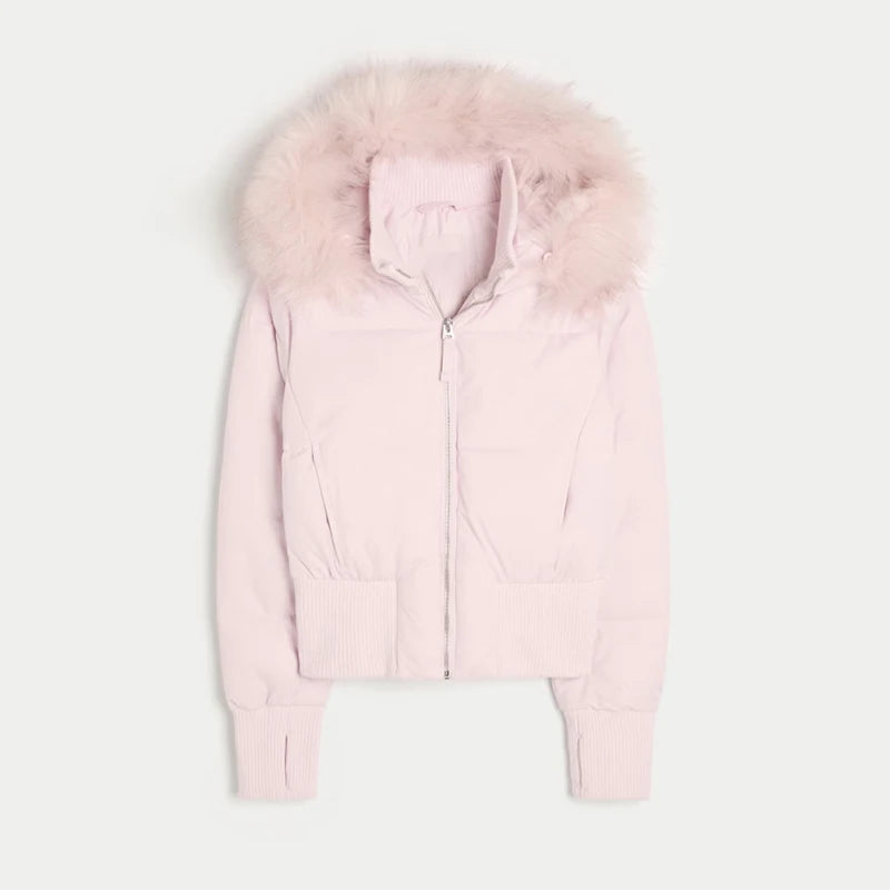 The Belted Fur Hood Parka