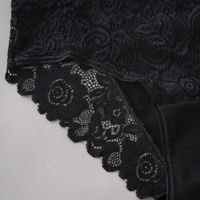The 3-Pack Floral Embroidery Lace Brief