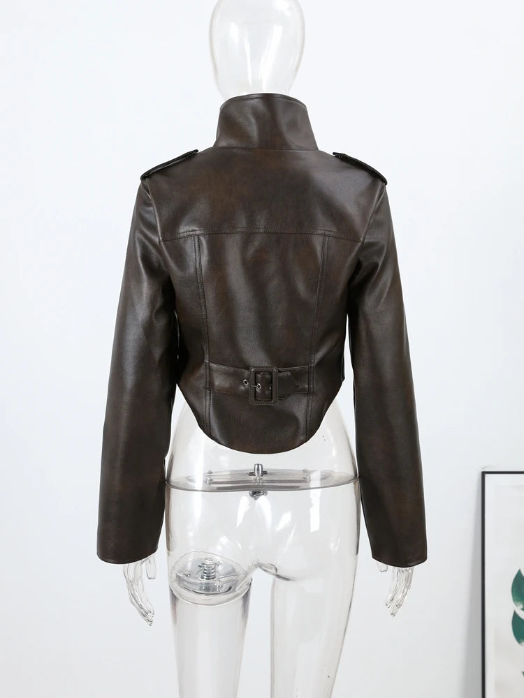 The Balloon Sleeve Biker Jacket