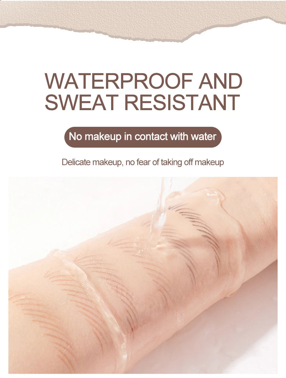 The 6-Color Waterproof Brow Pencil