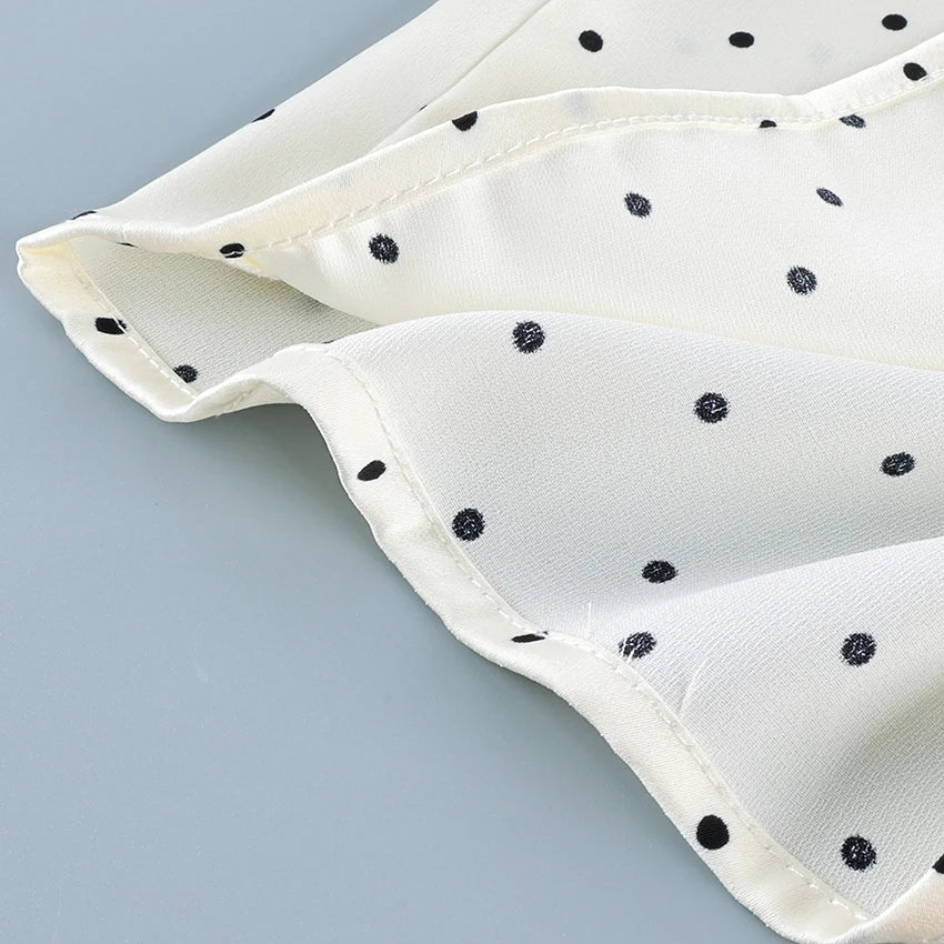 Linad Summer Street Chic Polka Dot Mini Pants Women Casual Loose Elastic Waist Shorts Fashion High Waist Shorts Female 2026