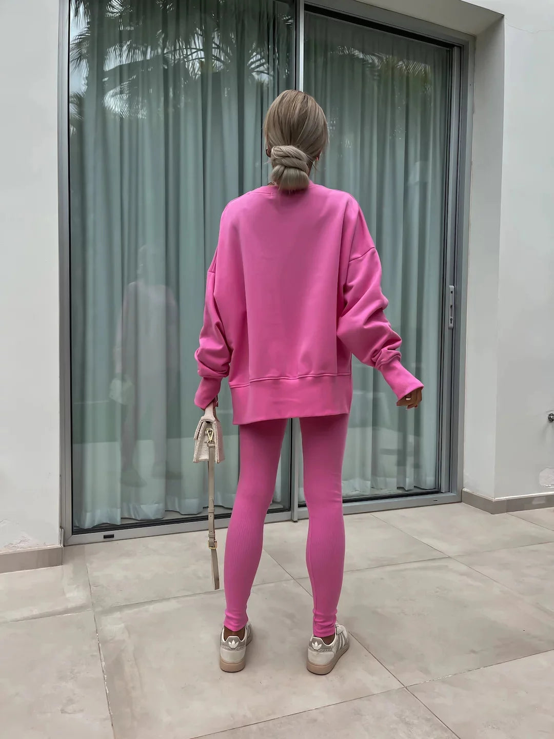 The Oversized Knit Trouser Set