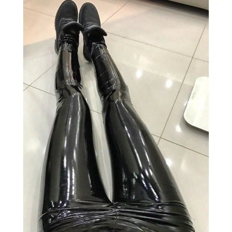 The Bright PU Leather Pant