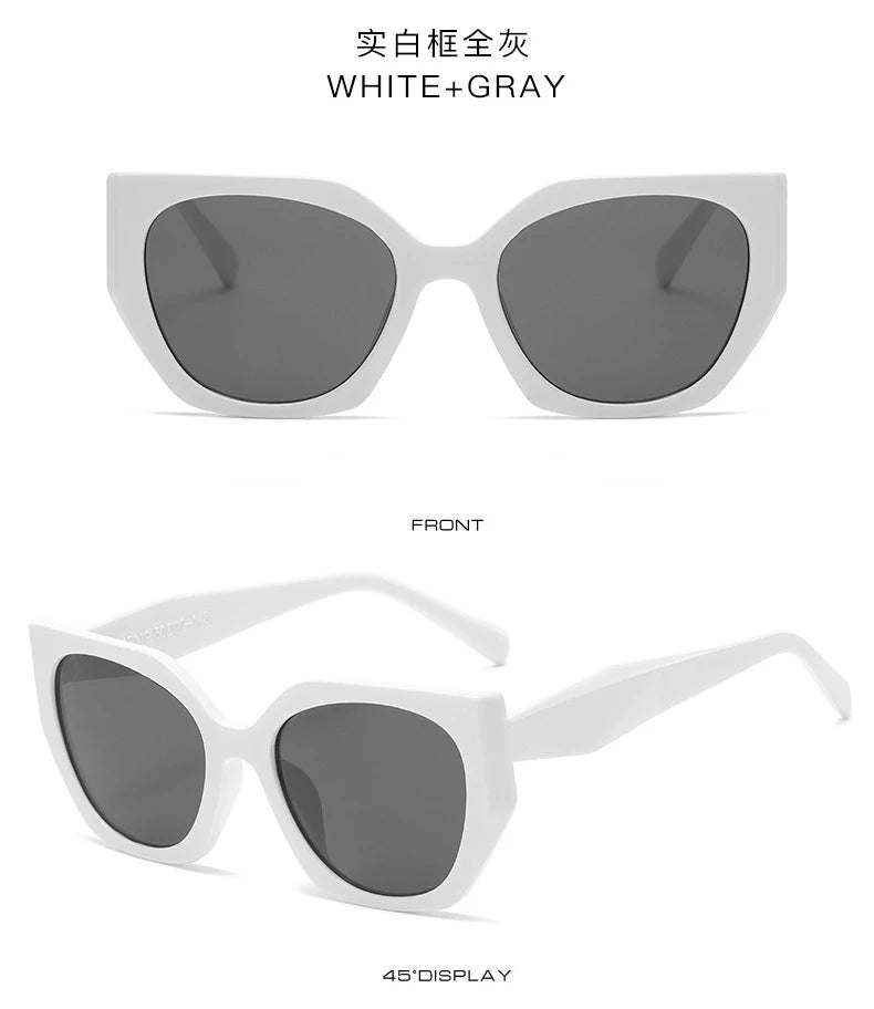 The Transparent Anti-Blue Light Polygon Glasses