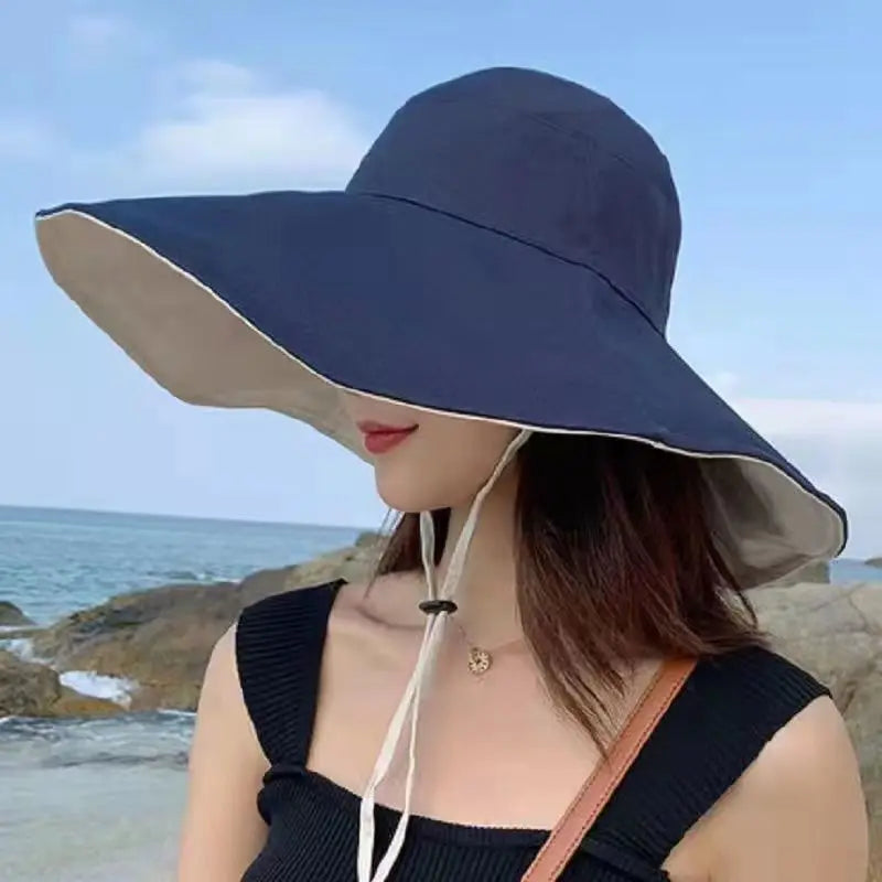 The Wide Brim Neck Cover Safari Cap