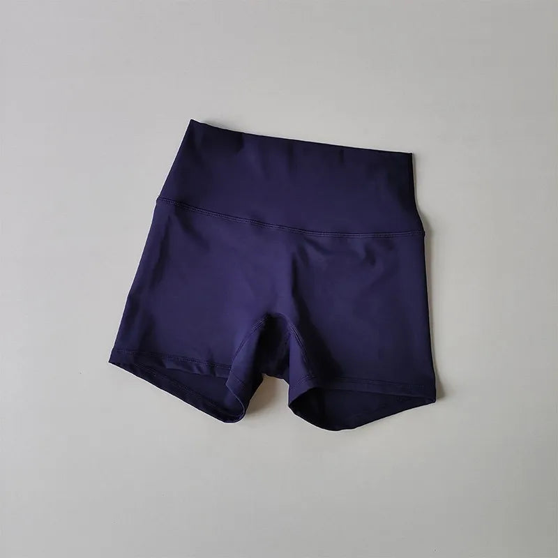 Summer Women's Yoga Shorts High Waist Sport Shorts Fitness Push-Up Tights Booty Short Pants Gym Shorts Cycling Shorts Female