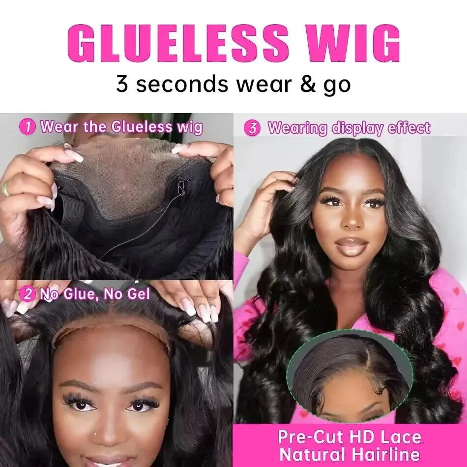The Body Wave Transparent Lace Front Wig
