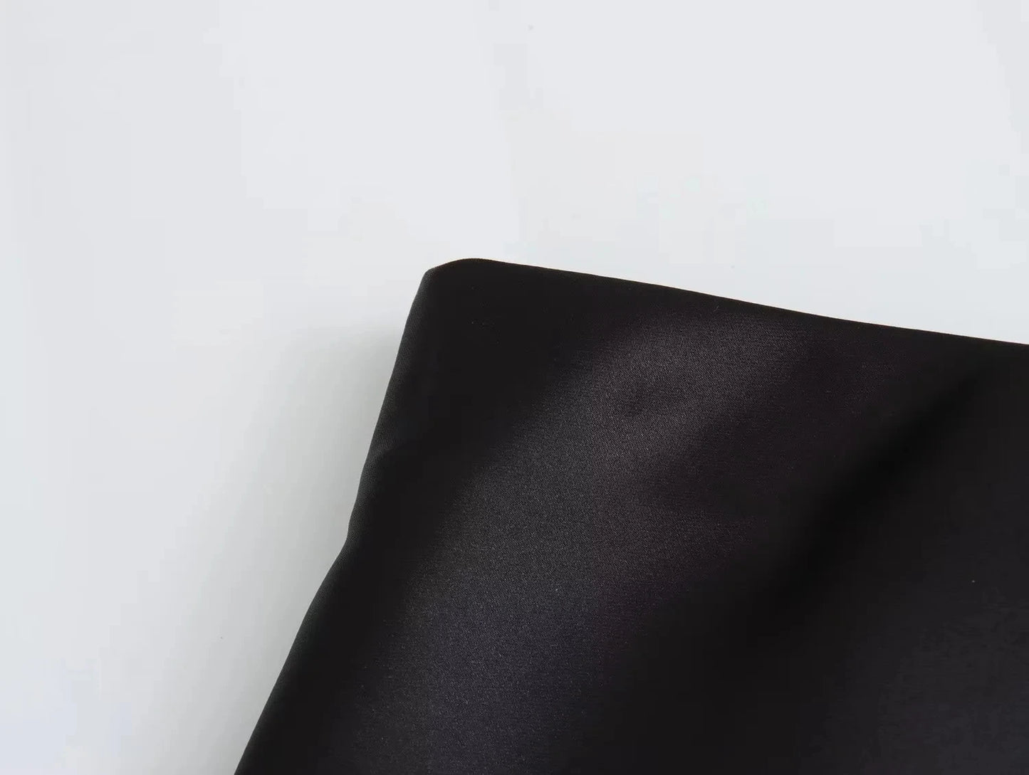 The Vintage Satin Straight Maxi