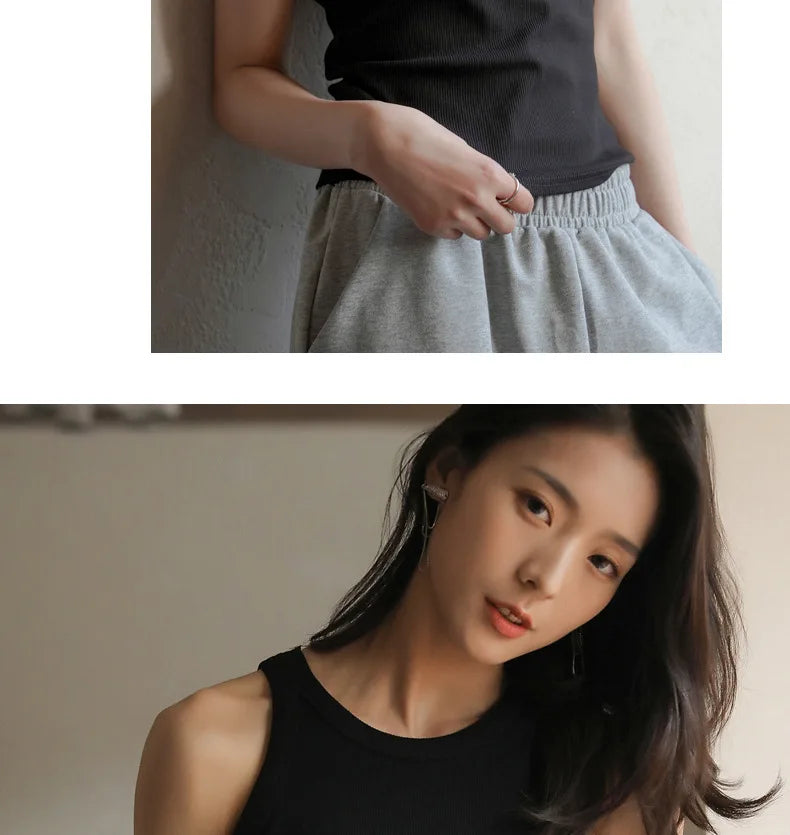 The Bare Navel Backless Crop Vest