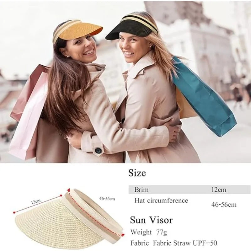 The Straw Ponytail Sun Hat