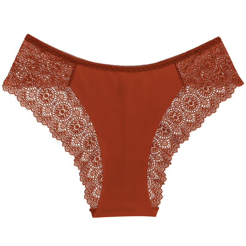 The 6-Pack Lace Hollow-Out Brief Set