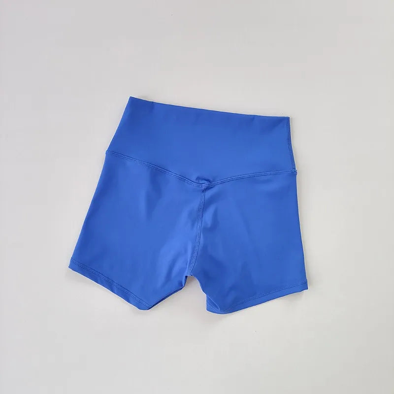 Summer Women's Yoga Shorts High Waist Sport Shorts Fitness Push-Up Tights Booty Short Pants Gym Shorts Cycling Shorts Female