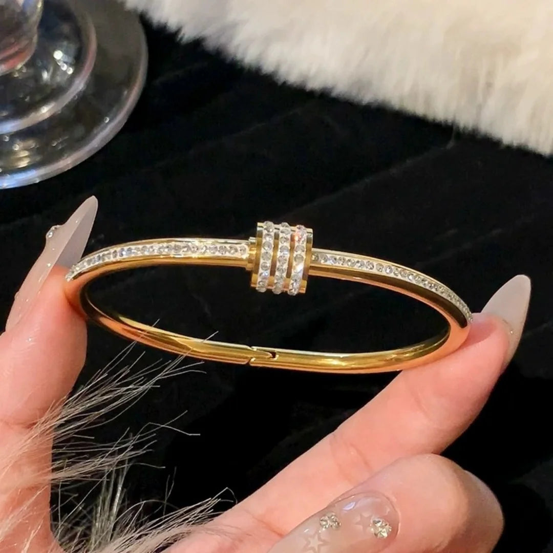 The Starry Sky Titanium Bangle