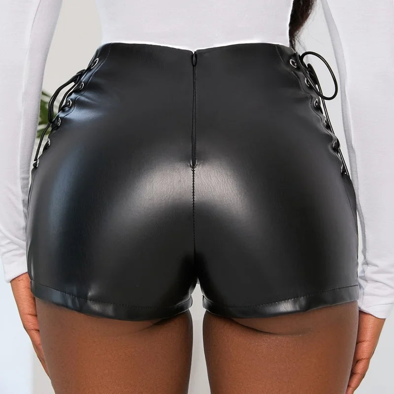The Bandage Bodycon Latex Short