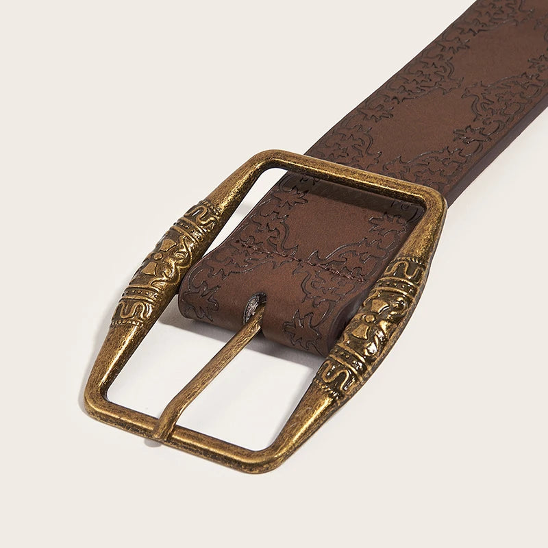 The Y2K Print Pin Belt