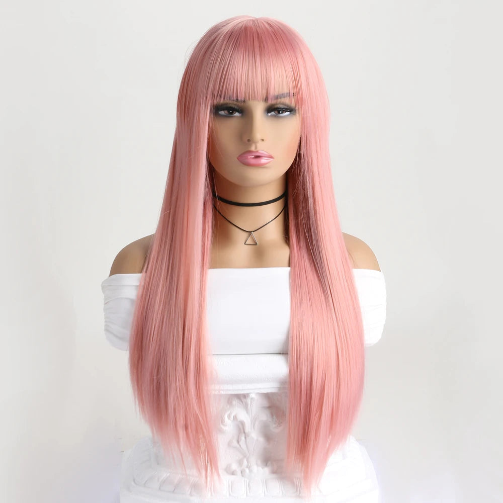 The 26-Inch Long Straight Synthetic Wig