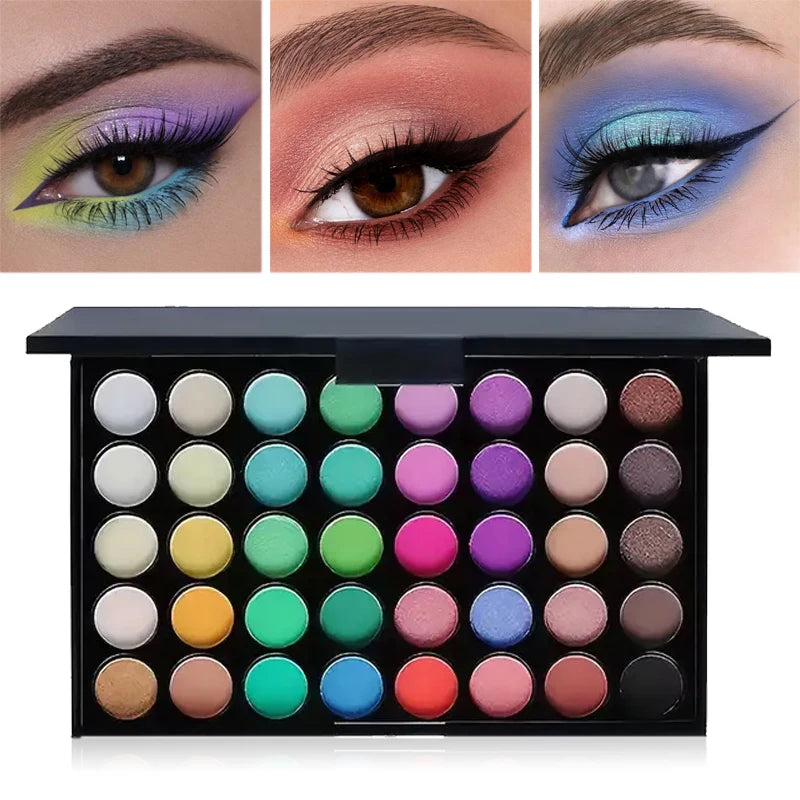 The 40-Color Glitter Eyeshadow Palette