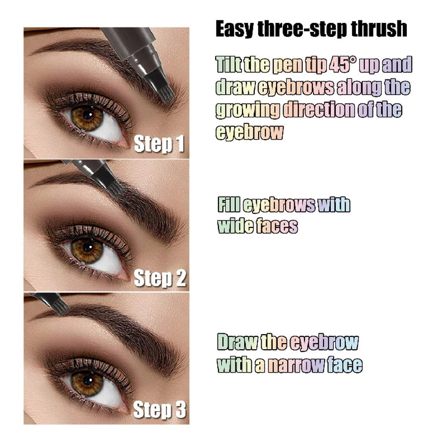 The 4-Fork Microblading Brow Pen
