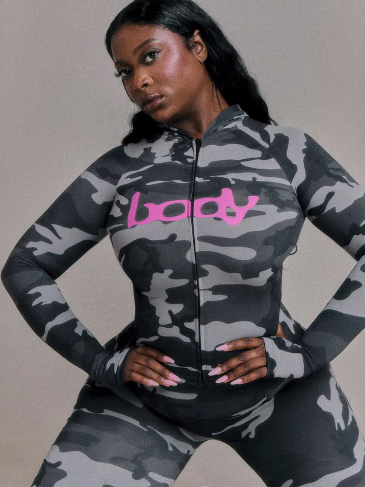 The Zip Hoodie Legging Set