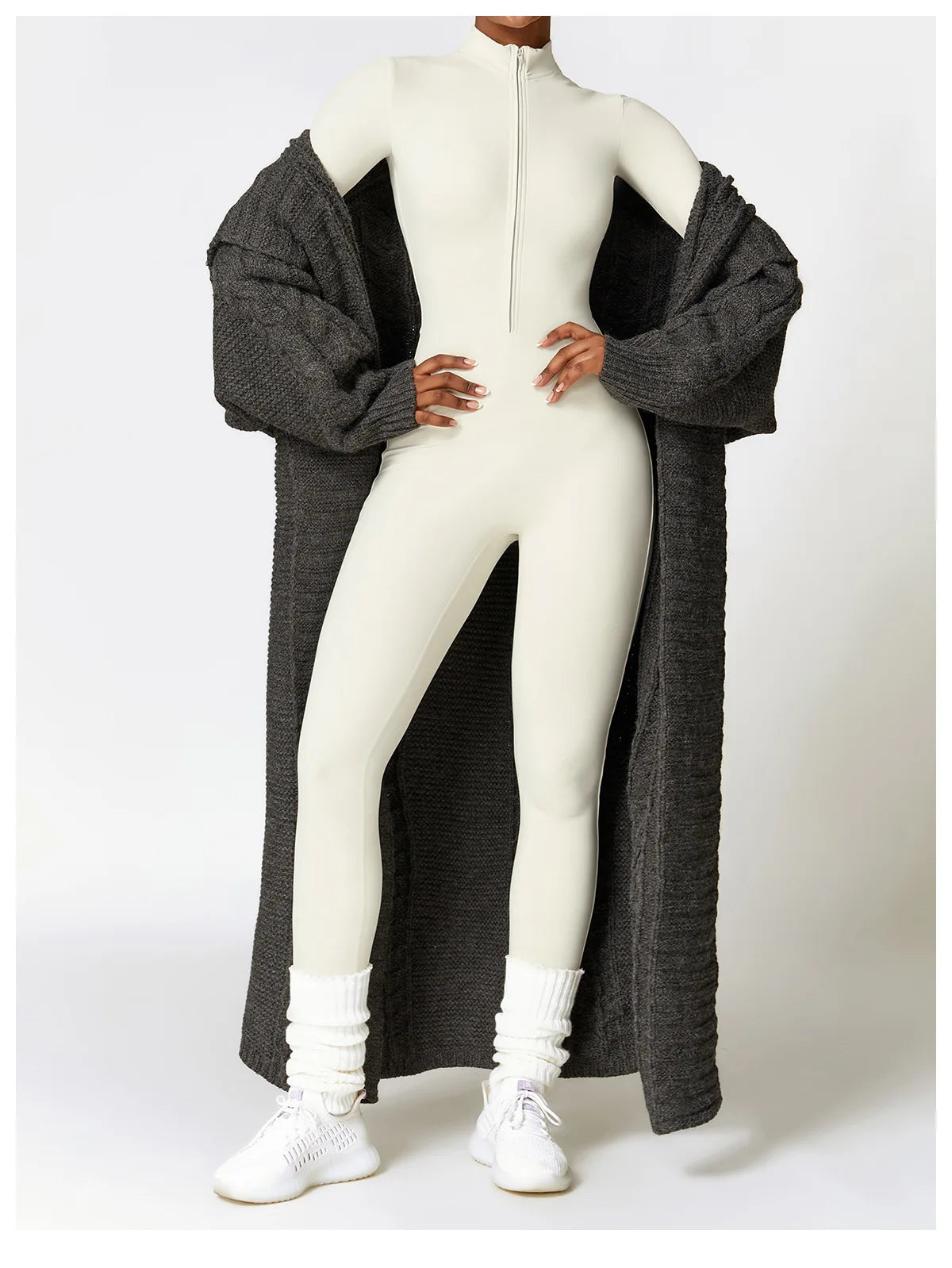 The Warm Fleece One-Piece Ski Jumpsuit