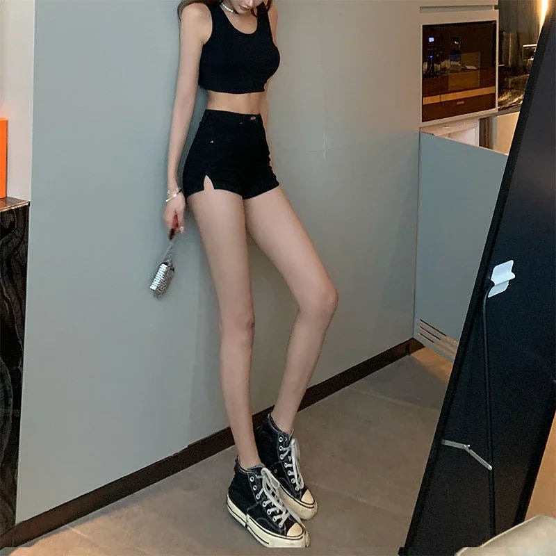 Denim Shorts for Women Booty Skinny Tight Short Jean Pants Woman Summer Micro Mini Wholesale Elasticty Korean Style To Wear Hot