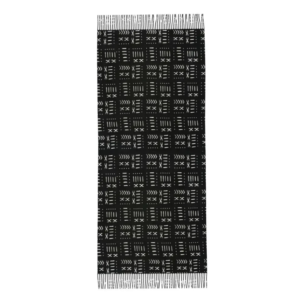 The Tribal Print Wrap Scarf