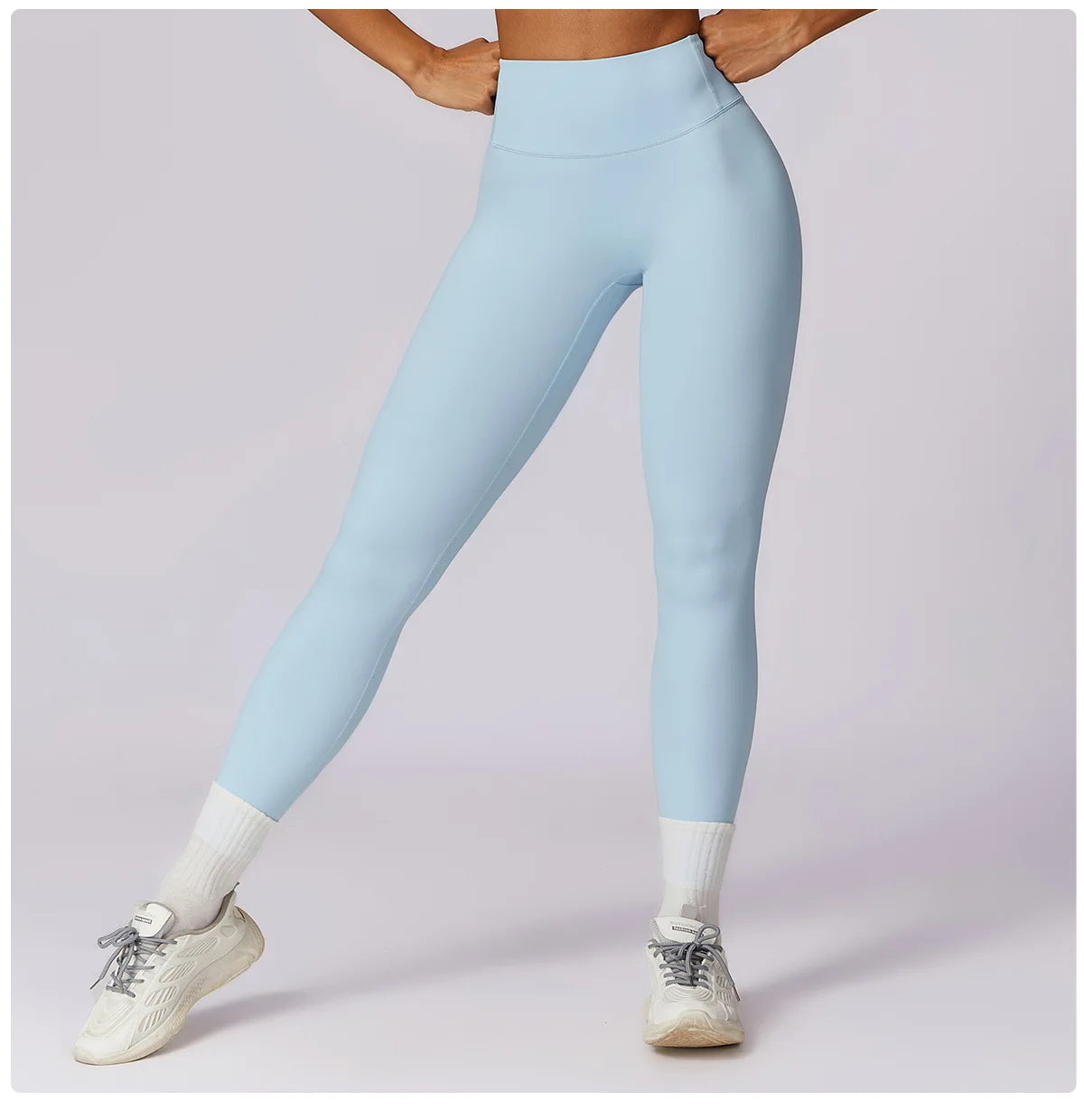 Butt Lifting Running Leggings Women 2025 High Waist Quick-Dry Naked Feel Yoga Pants Tummy Control Outdoor Workout Tights for Gym