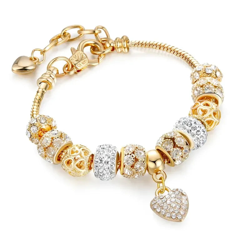 The Beaded Charm Bracelet