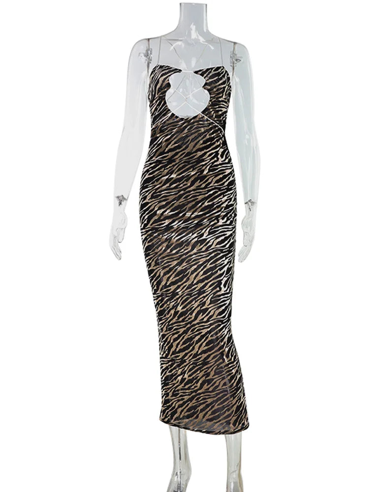 The Zebra Bandage Bodycon