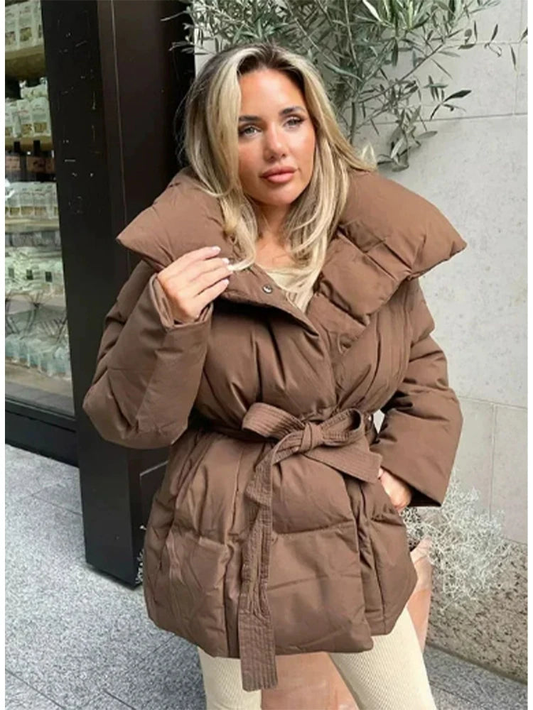 The Tie-Up Cotton Coat