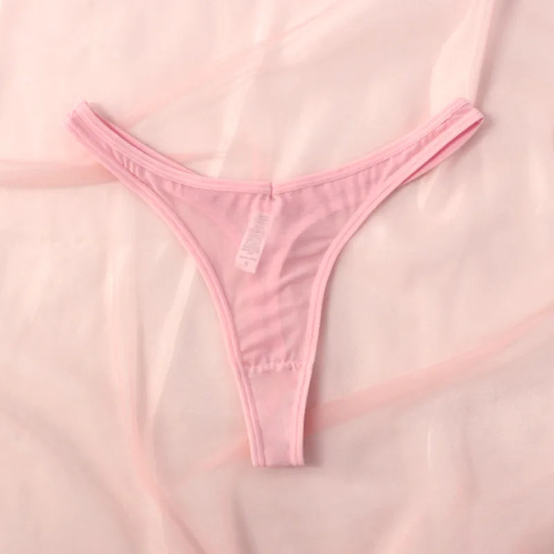 The Translucent Mesh T-Back Thong