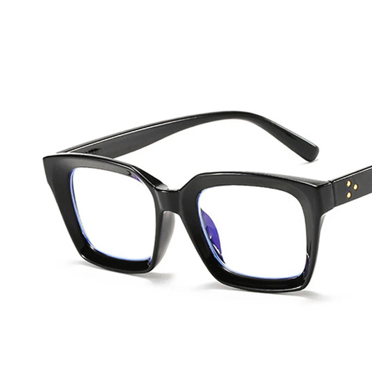 The Big Square Clear Computer Glasses