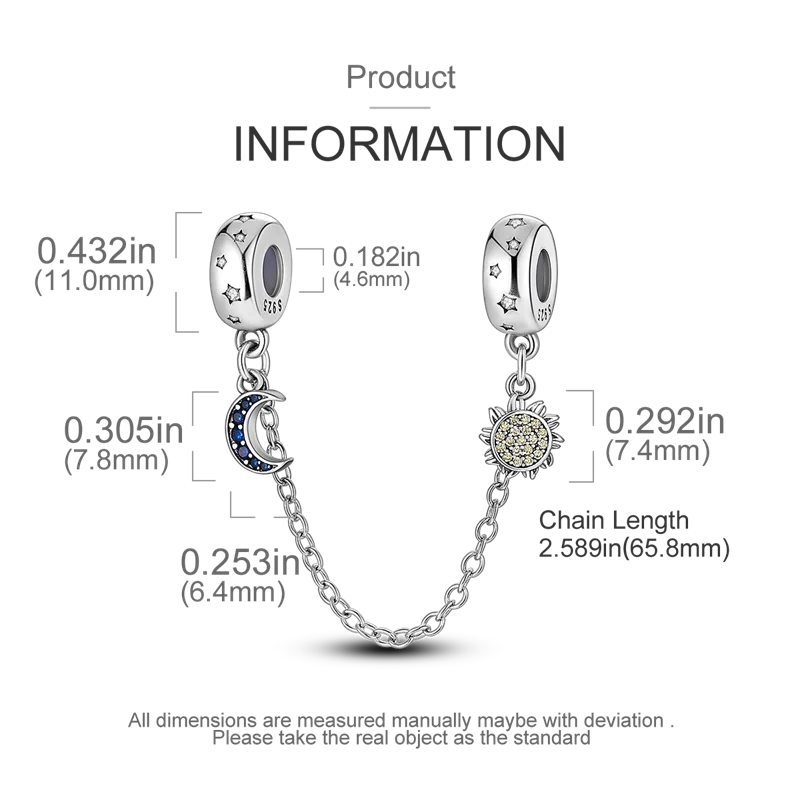 The Star Moon Charm Bead
