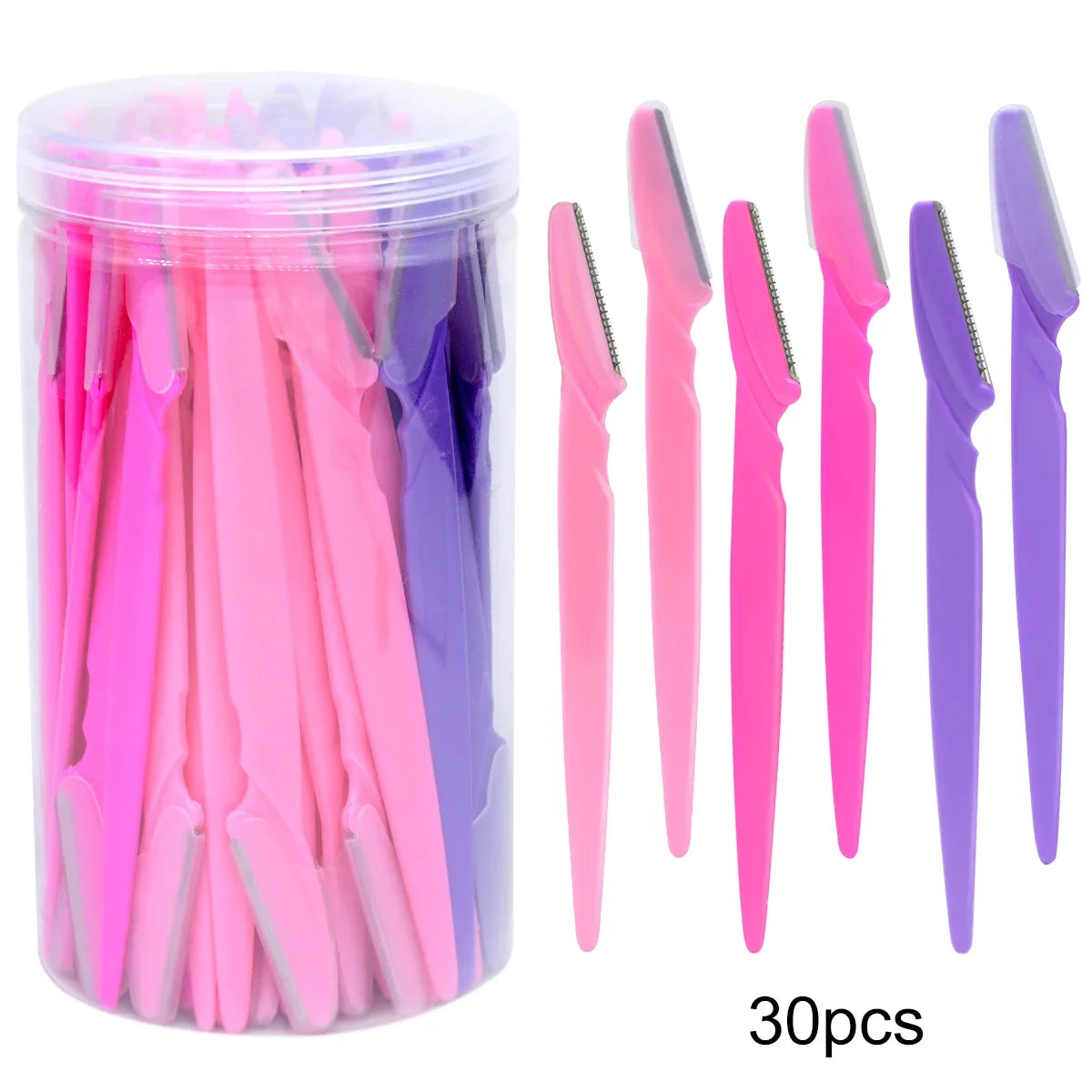 The 30-Piece Eyebrow Razor Set
