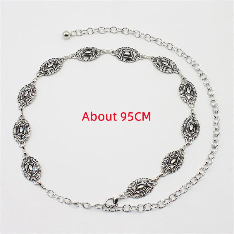 The Boho Metal Waist Chain