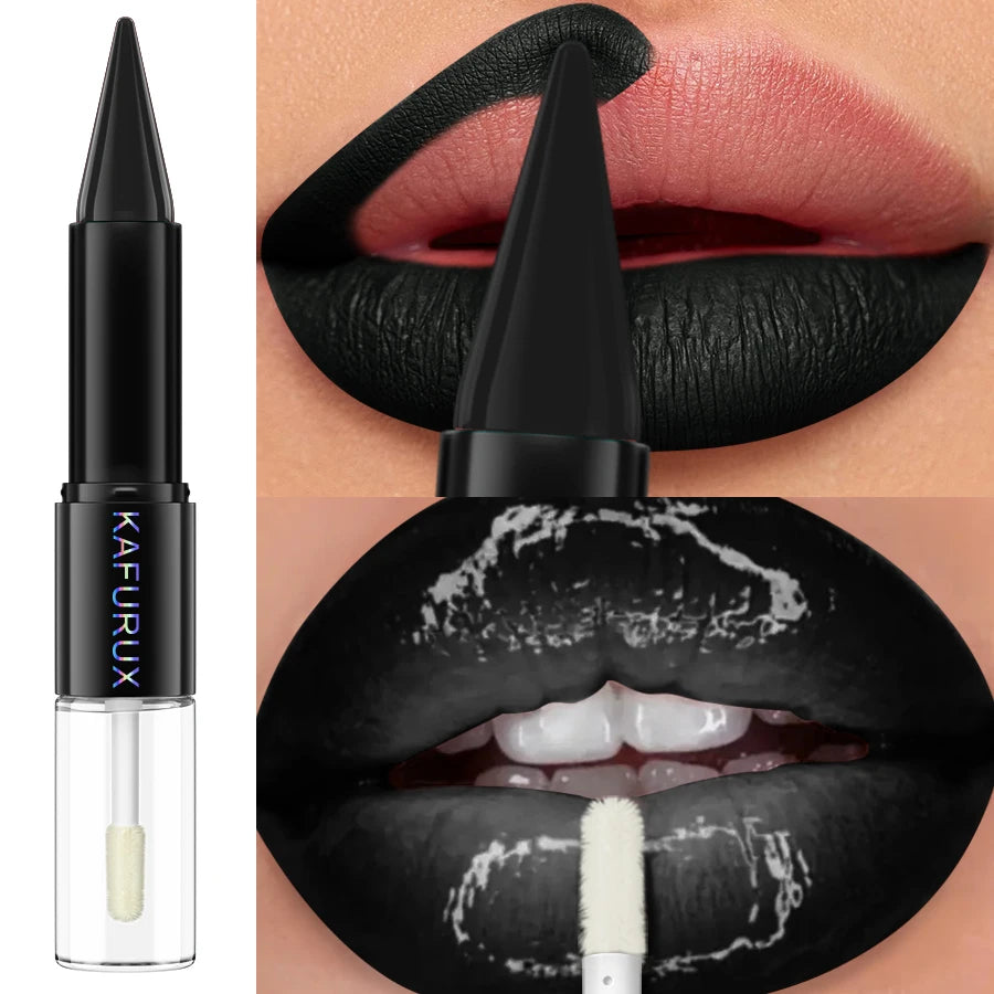 The 2-in-1 Matte Lip Tint & Plumper Set