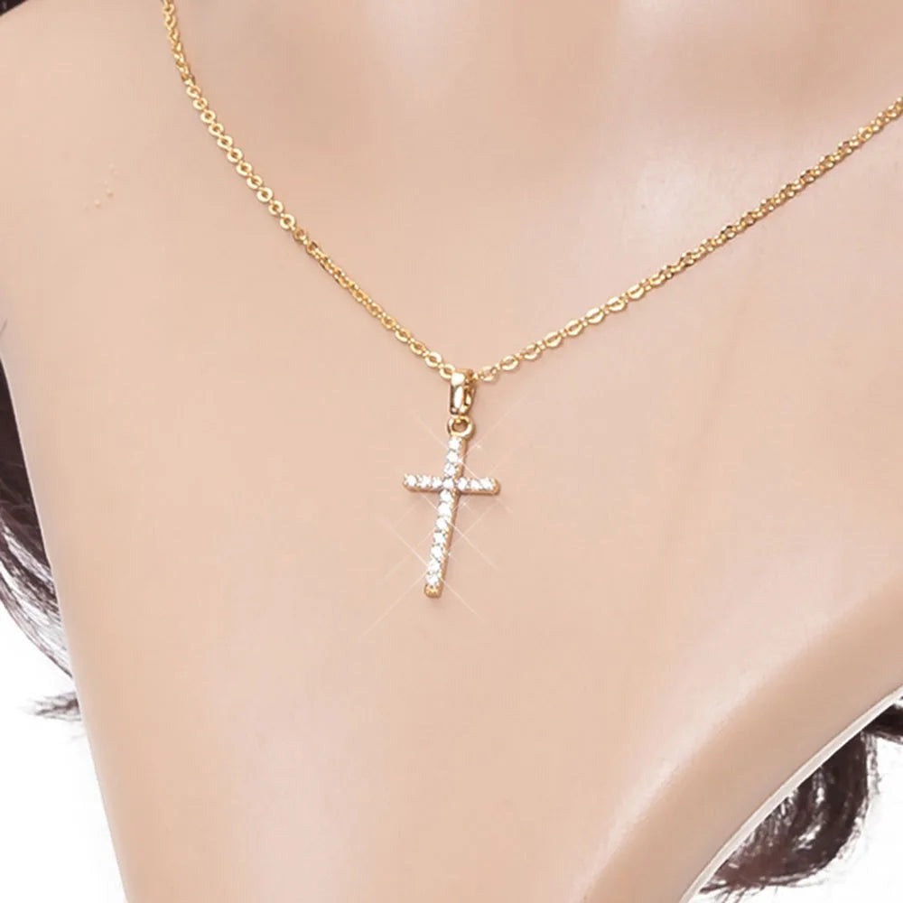 The Zircon Cross Pendant
