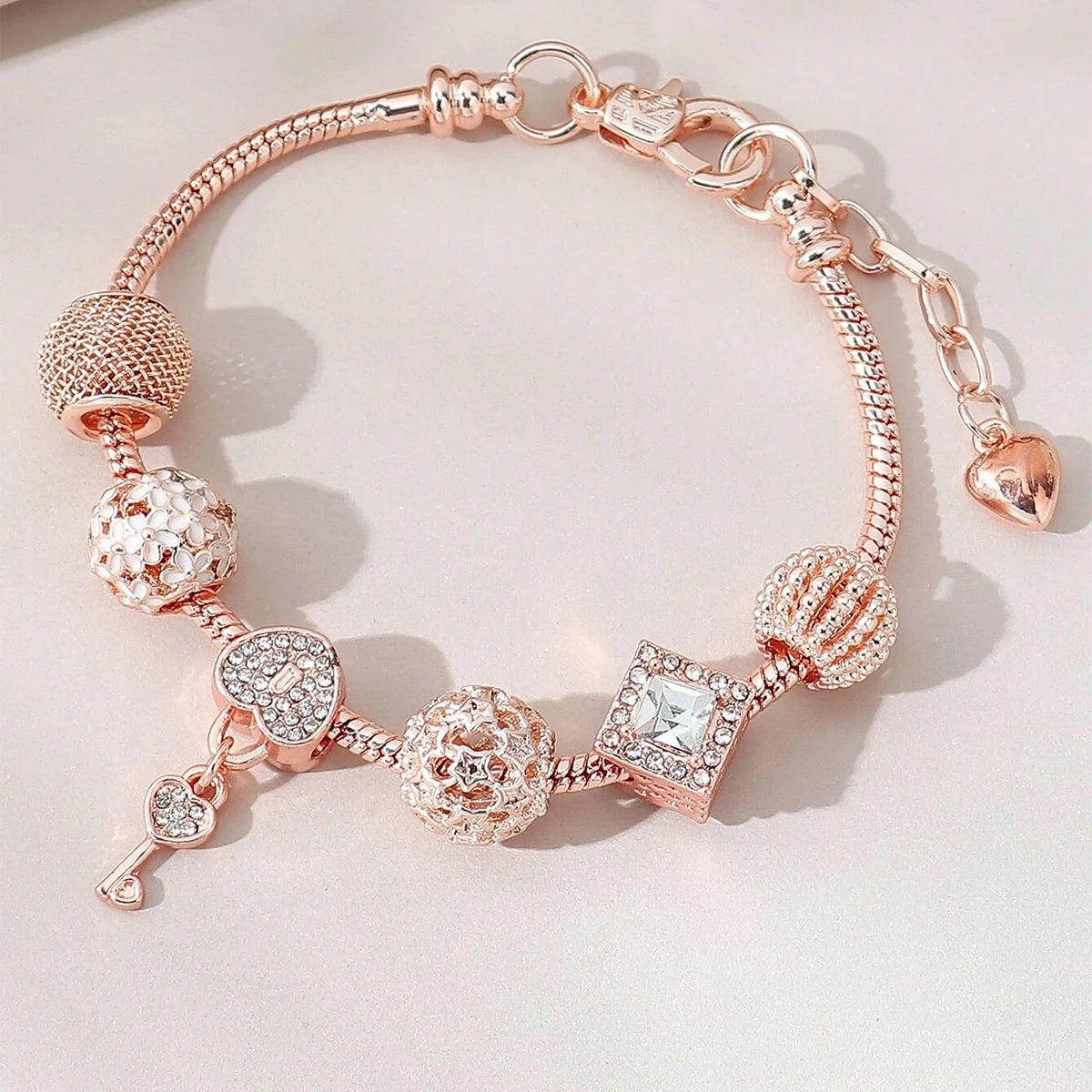 The Beaded Charm Bracelet