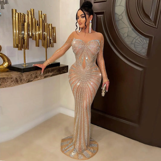 The Crystal Mesh Maxi